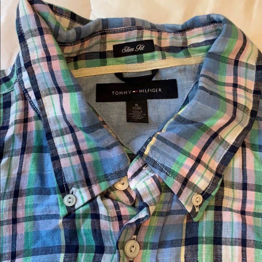 Linen button down - Picture 3 of 4